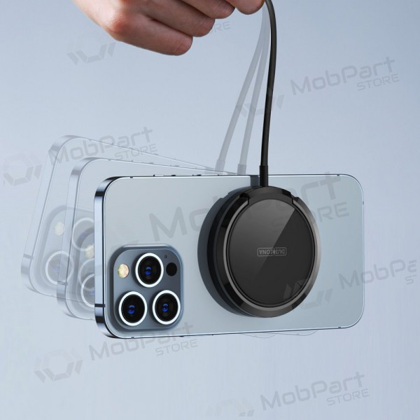 Φορτιστής ασύρματος DUZZONA W1 MagSafe 15W (μαύρος)