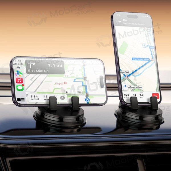 Θήκη τηλεφώνου αυτοκινήτου Hoco H55 (dashboard) μαύρος