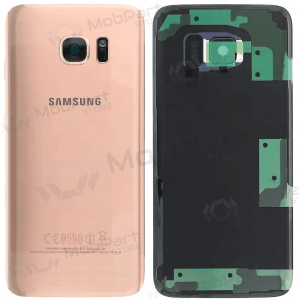 Πίσω κάλυμμα Samsung Galaxy S7 Edge (ροζ χρυσό) (γνήσιο)