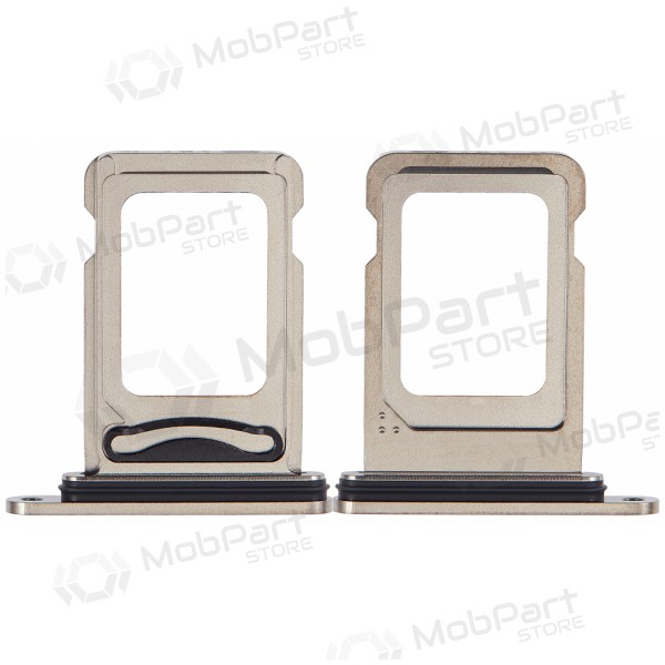Apple iPhone 15 Pro, 15 Pro Max Θήκη κάρτας SIM (Διπλής) (Φυσικό Τιτάνιο)