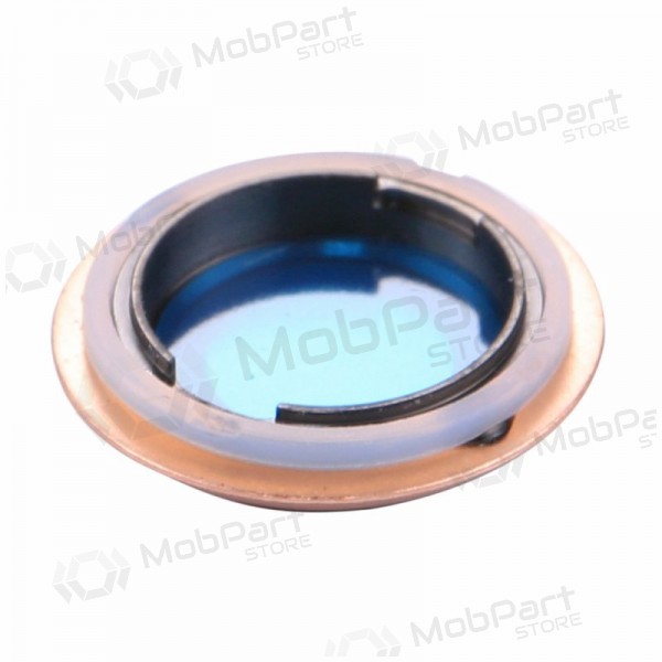 Apple iPhone 8 / SE 2020 τζαμάκι κάμερας (χρυσαφένιος) (με πλαίσιο)