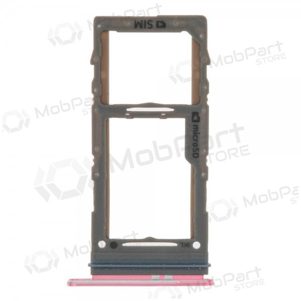 Samsung Galaxy G980 / G981 / G985 / G986 S20 / S20 Plus Υποδοχή κάρτας SIM (ροζ)