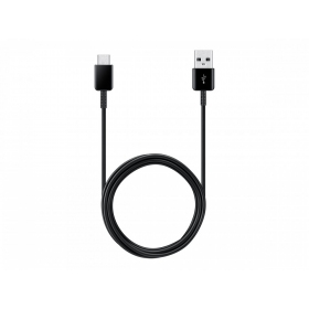 USB καλώδιο Samsung EP-DG930IBEGWW Type-C 1.5m (with packaging) (μαύρος) (OEM)