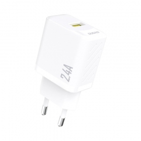 Φορτιστής τηλεφώνου Dudao A23 12 W USB-A λευκός