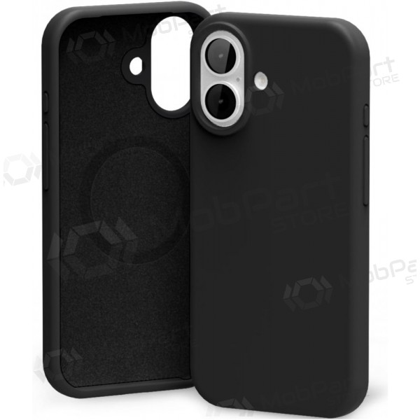 Θήκη Mercury Pure Magsafe Silicon Case Apple iPhone 17 μαύρος