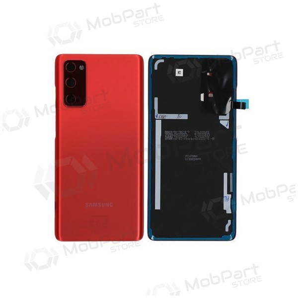 Samsung G780 / G781 Galaxy S20 FE 4G / 5G πίσω κάλυμμα μπαταρίας (Cloud Red) (μεταχειρισμένος grade A, γνησια)