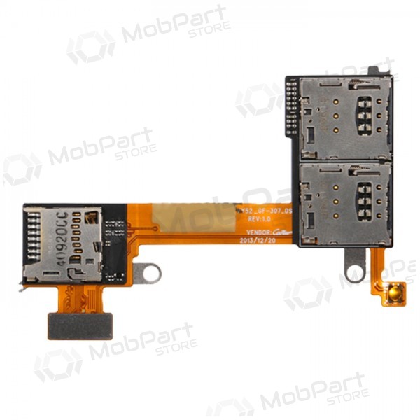 Sony Xperia M2 Dual D2302 / D2303 / D2305 / D2306 SIM και microSD κάρταs lizdo εύκαμπτο καλώδιο