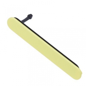 Sony Xperia Z5 Compact E5803 / Xperia Z5 Compact E5823 SIM και MicroSD side cover (κίτρινος)