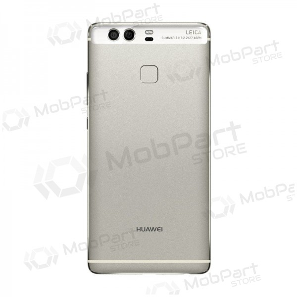 Huawei P9 πίσω κάλυμμα μπαταρίας ασήμι (Mystic Silver) (μεταχειρισμένος grade C, γνησια)