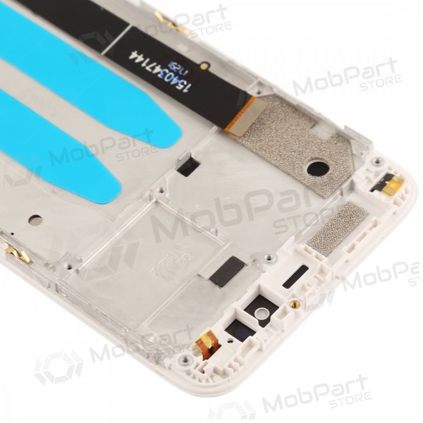 Xiaomi Mi A1 / Mi 5X οθόνη (άσπρο) (με πλαίσιο) (μεταχειρισμένος grade C, γνησια)
