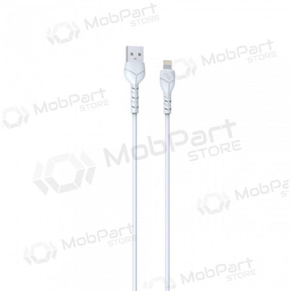 Καλώδιο USB Devia Kintone Lightning 1.0m (λευκό) 5V 2.1A