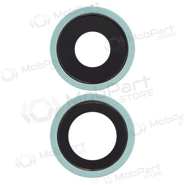 Apple iPhone 11 τζαμάκι κάμερας (2τεμ) (πράσινος) (με πλαίσιο)