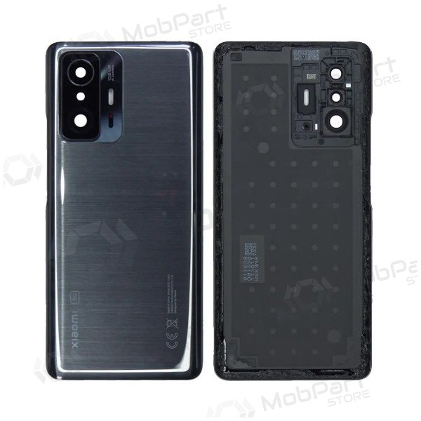 Xiaomi 11T / 11T Pro πίσω κάλυμμα μπαταρίας (μαύρος) (γνησια) (service pack)