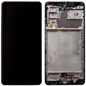 Samsung Galaxy A42 5G οθόνη (μαύρος) (με πλαίσιο) (γνησια)