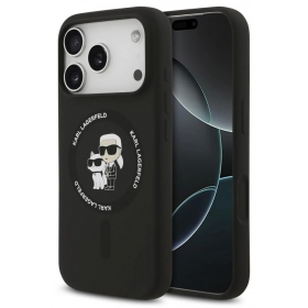 Θήκη Apple iPhone 17 Pro - Karl Lagerfeld Liquid Silicone Karl and Choupette MagSafe