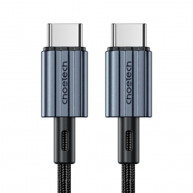 USB καλώδιο Choetech XCC-1015 USB-C to USB-C PD60W 2.0m μαύρος