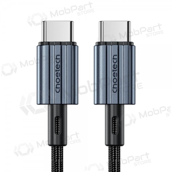 USB καλώδιο Choetech XCC-1015 USB-C to USB-C PD60W 2.0m μαύρος