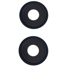 Apple iPhone 13 τζαμάκι κάμερας (2τεμ) (Midnight) (με πλαίσιο)