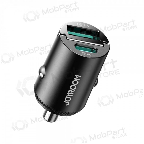 Φορτιστής αυτοκινήτου τηλεφώνου Joyroom JR-CCN18 65 W USB-C + USB-A μαύρος