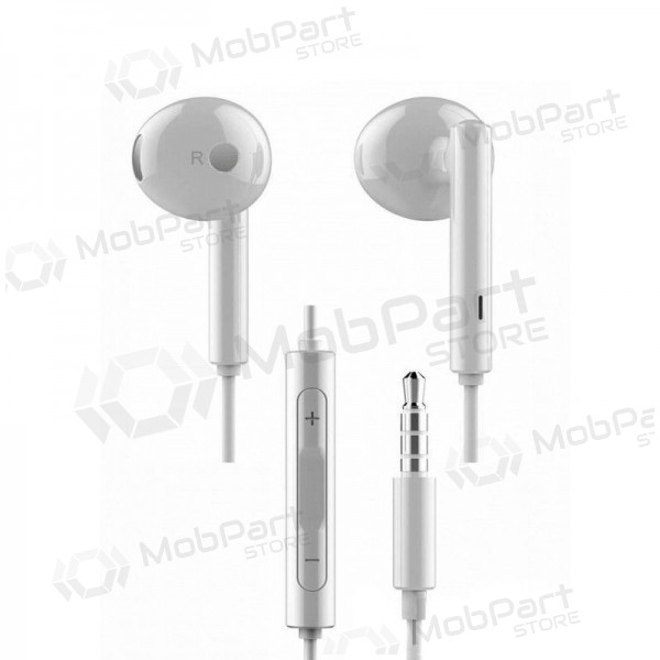 Huawei AM115 P8 / P8 lite / P9 / P9 Plus / P9 lite 3,5mm handsfree ακουστικα (άσπρο) (γνησια)