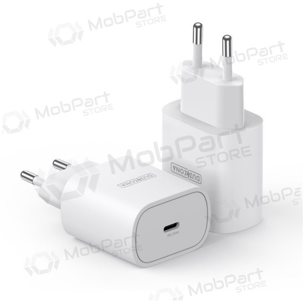 Φορτιστής buitinis DUZZONA T6 PD25W Type-C άσπρο