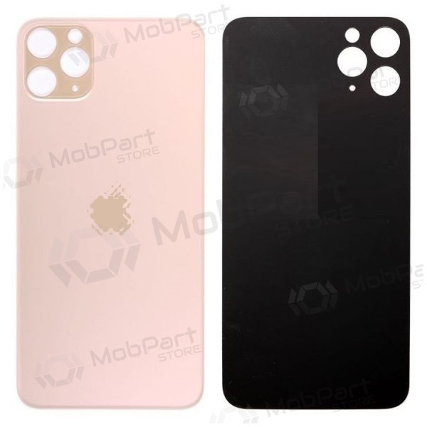 Apple iPhone 11 Pro Max πίσω κάλυμμα μπαταρίας (χρυσαφένιος) (bigger hole for camera)