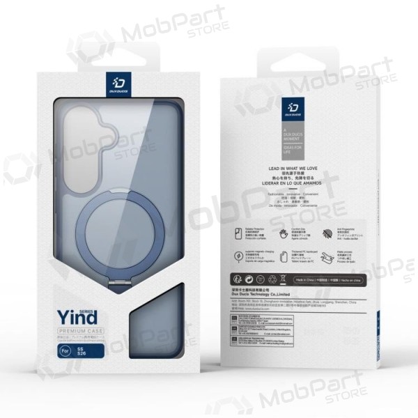 Θήκη Samsung Galaxy S26+ - Dux Ducis Yind Magnetic Stand (σκούρο μπλε)