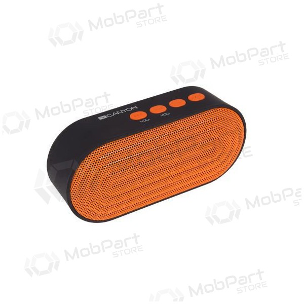 Φορητό ηχείο Bluetooth CANYON CNE-CBTSP3BO (MicroSD, AUX, BT V4.2, 300mAh)