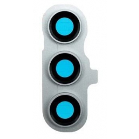 Samsung Galaxy S23 FE τζαμάκι κάμερας (με πλαίσιο) (ασήμι)