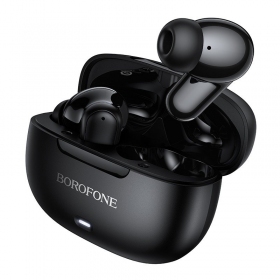 Ασύρματα ακουστικά Borofone BW96 Bluetooth ANC+ENC USB-C μαύρα