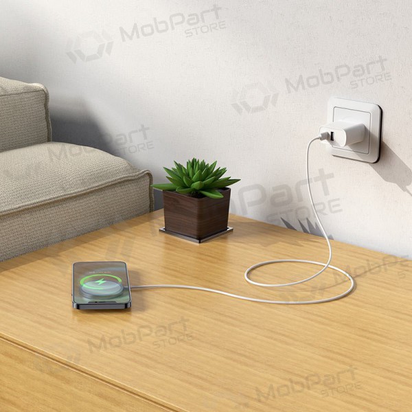Φορτιστής ασύρματος Borofone BQ9 Pro Original Magnetic (10W) (ασήμι)