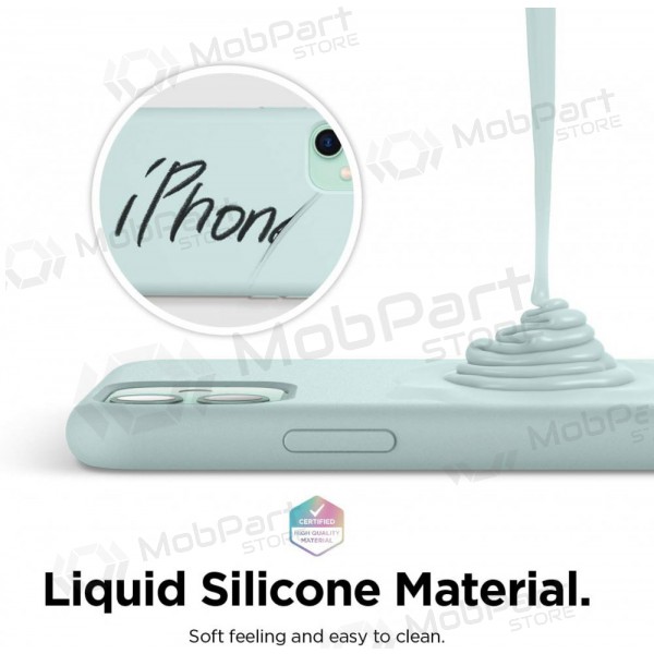 Θήκη Apple iPhone 14 Plus - Liquid Silicone (μέντα)
