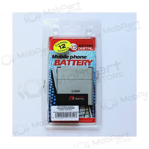 Samsung G360F Core Prime LTE / G360H Core Prime / G361 Core Prime / J200F J2 μπαταρία / συσσωρευτής (1900mAh)