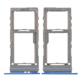 Samsung G980 / G981 / G985 / G986 / G988 S20 / S20 Plus / S20 Ultra Υποδοχή κάρτας SIM (μπλε)