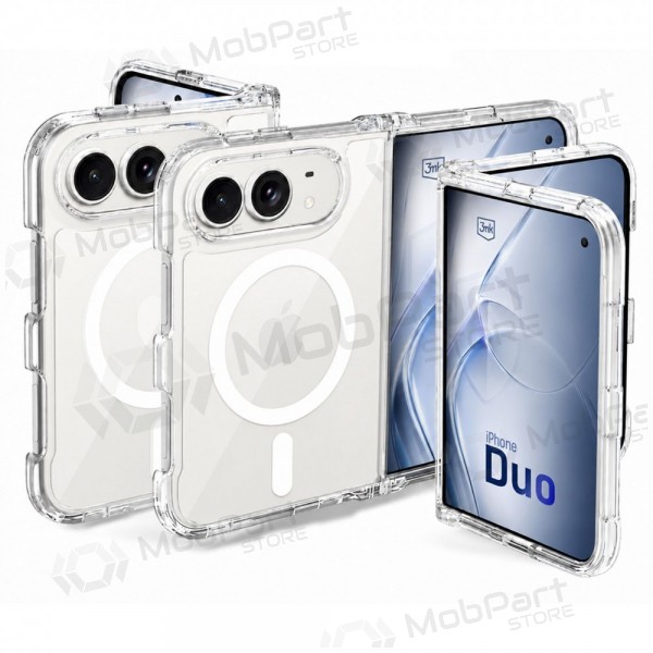 Θήκη Apple iPhone Duo -3mk Armor MagCase- (διαφανής)