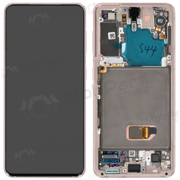 Samsung Galaxy S21 5G οθόνη (μωβ) (με πλαίσιο) (γνησια)