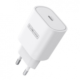 Φορτιστής buitinis DUZZONA T6 PD25W Type-C άσπρο