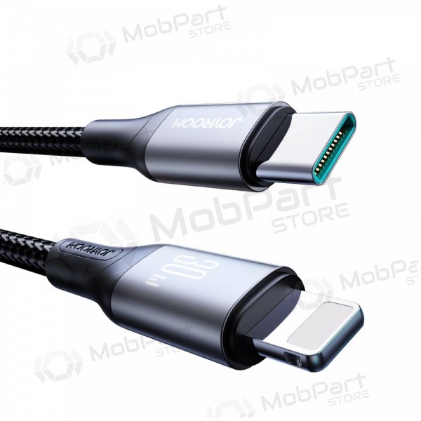 USB καλώδιο Joyroom S-A28 USB-C to Lightning 30W 1.0m μαύρος