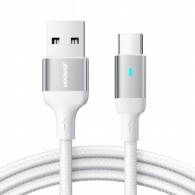USB καλώδιο Joyroom S-UC027A10 USB to Type-C 3A 1.2m άσπρο