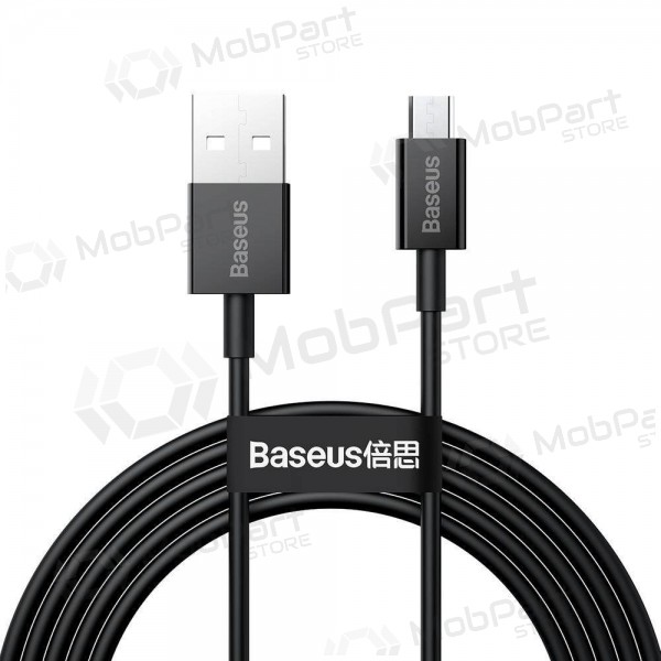 Καλώδιο USB Baseus Superior microUSB 2A 2.0m (μαύρο) CAMYS-A01