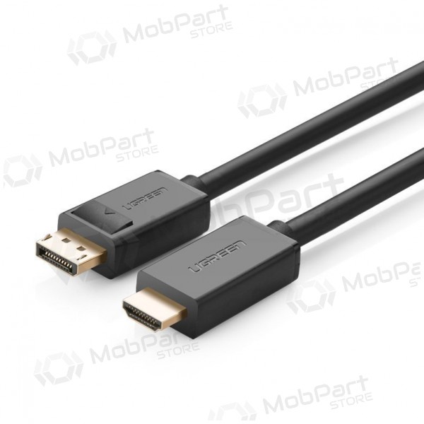 Καλώδιο Ugreen DP101 DisplayPort to HDMI 2.0m μαύρος