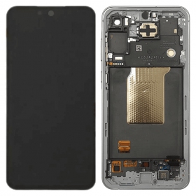 Samsung Galaxy A55 οθόνη (Awesome Iceblue) (με πλαίσιο) (refurbished)