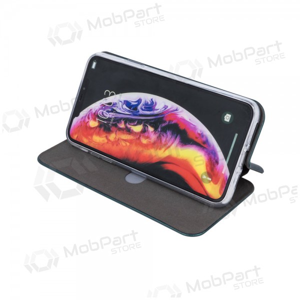Θήκη Apple iPhone 12 Pro Max - Book Elegance (σκούρο πράσινο)