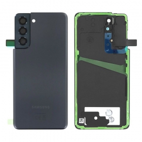 Samsung G991 Galaxy S21 5G πίσω κάλυμμα μπαταρίας (Phantom Grey) (μεταχειρισμένος grade A, γνησια)
