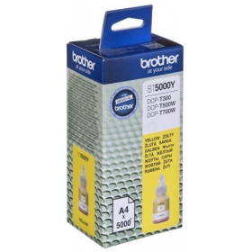 Brother DCP-T300/ T500W/ T700W (BT5000Y), κίτρινος κασέτα για εκτυπωτές inkjet, 5000 σελίδες.