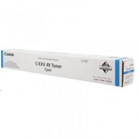 Canon C-EXV 49 (8525B002AA), κυανή κασέτα για εκτυπωτές λέιζερ, 19000 σελ.