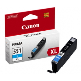 Canon CLI-551XL (6444B001), κυανή κασέτα για εκτυπωτές inkjet