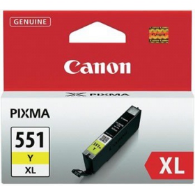Canon CLI-551XL (6446B001), κίτρινη κασέτα για εκτυπωτές inkjet