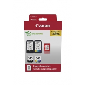 Canon PG-545/CL-546 (8287B008) Σετ δοχείων μελάνης, BK/CMY