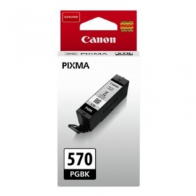 Canon PGI-570BK (0372C001), μαύρη κασέτα για εκτυπωτές inkjet, 300 σελ.